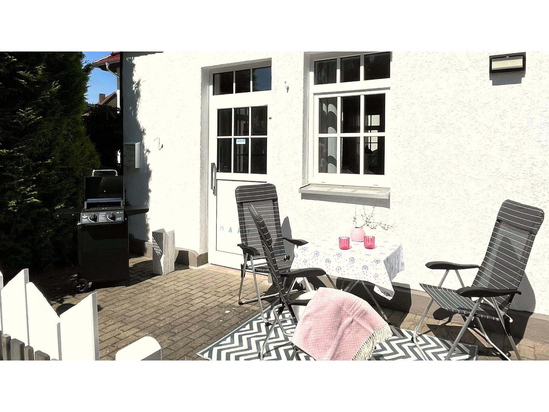 Terrasse mit Grill